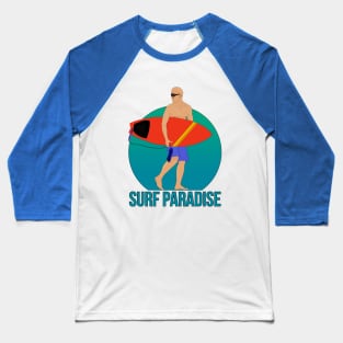 Surf Paradise Baseball T-Shirt